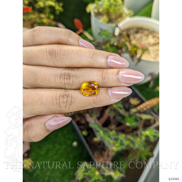 5.30 Ct. Golden Citrine from Ceylon (Sri Lanka)