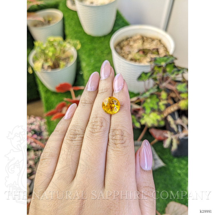 6.00 Ct. Yellow Citrine from Ceylon (Sri Lanka)