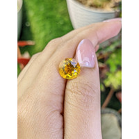 4.99 Ct. Yellow Citrine from Ceylon (Sri Lanka) Life Style