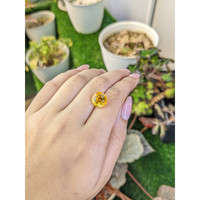 4.99 Ct. Yellow Citrine from Ceylon (Sri Lanka) Life Style