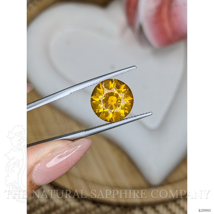 6.32 Ct. Yellow Citrine from Ceylon (Sri Lanka)