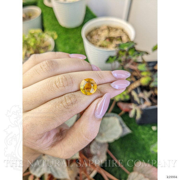 5.93 Ct. Yellow Citrine from Ceylon (Sri Lanka)