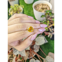 5.37 Ct. Yellow Citrine from Ceylon (Sri Lanka) Life Style