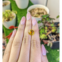 3.06 Ct. Yellow Citrine from Ceylon (Sri Lanka) Life Style