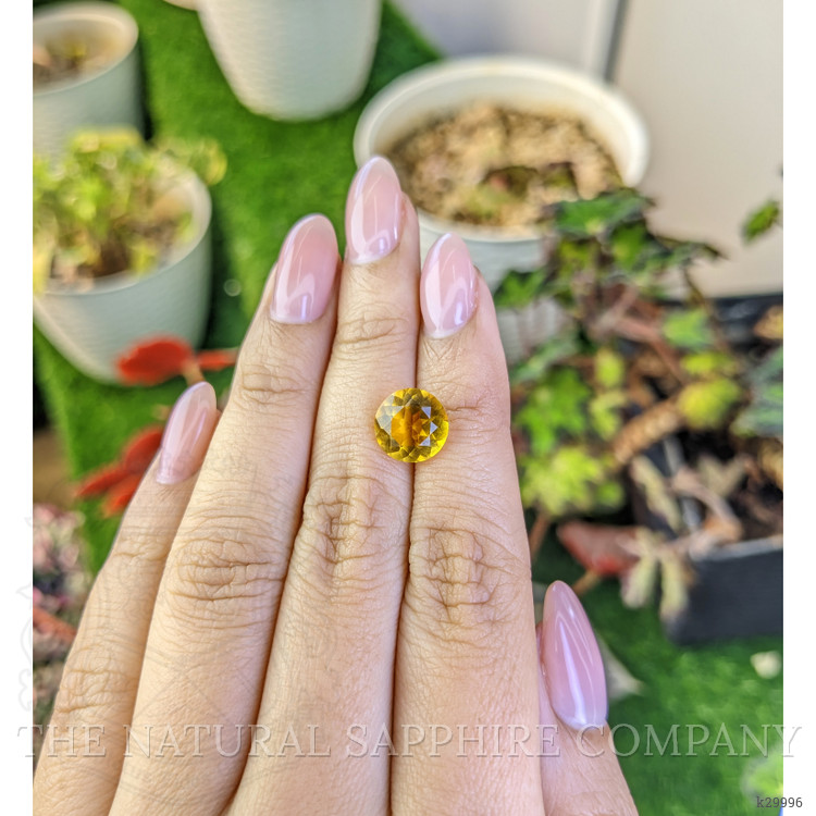 3.06 Ct. Yellow Citrine from Ceylon (Sri Lanka)