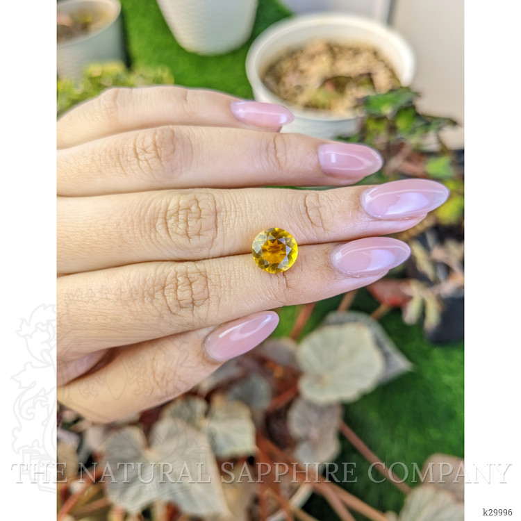 3.06 Ct. Yellow Citrine from Ceylon (Sri Lanka)
