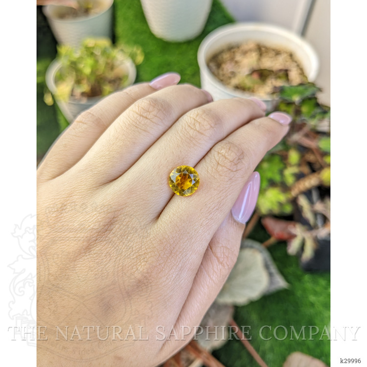 3.06 Ct. Yellow Citrine from Ceylon (Sri Lanka)
