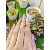 5.53 Ct. Yellow Citrine from Ceylon (Sri Lanka) Life Style