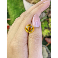 4.98 Ct. Yellow Citrine from Ceylon (Sri Lanka) Life Style