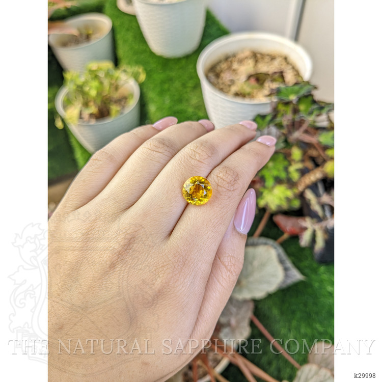 4.98 Ct. Yellow Citrine from Ceylon (Sri Lanka)
