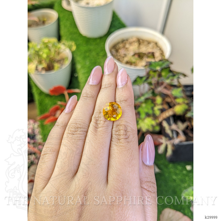 6.54 Ct. Yellow Citrine from Ceylon (Sri Lanka)
