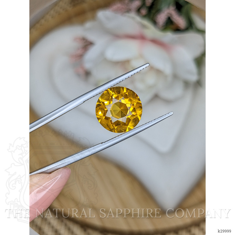 6.54 Ct. Yellow Citrine from Ceylon (Sri Lanka)