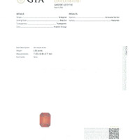 4.55 Ct. Hessonite Garnet from Namibia Scan Report