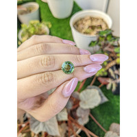 5.07 Ct. Green Prasiolite from Brazil Life Style