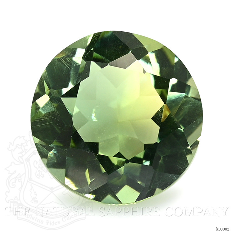 5.04 Ct. Yellowish Green Prasiolite from Brazil