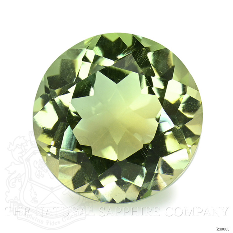 6.71 Ct. Yellowish Green Prasiolite from Brazil