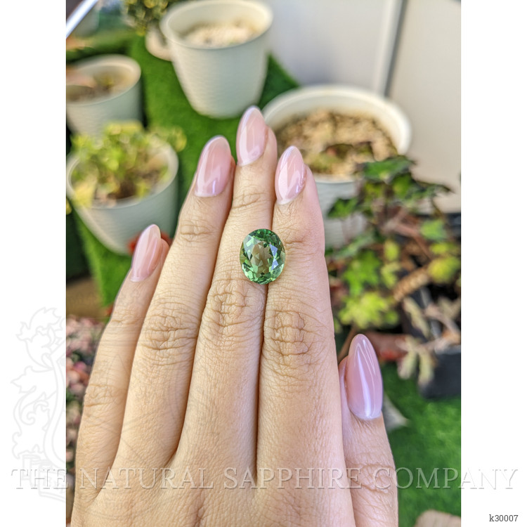 6.00 Ct. Green Prasiolite from Brazil
