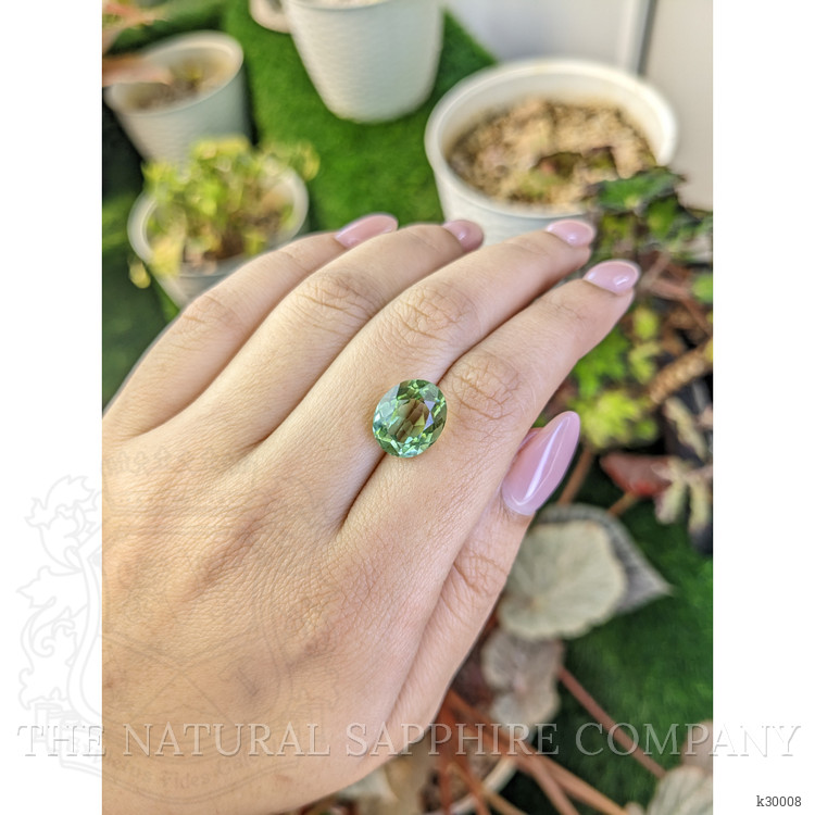 6.01 Ct. Green Prasiolite from Brazil
