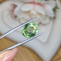 6.01 Ct. Green Prasiolite from Brazil Life Style