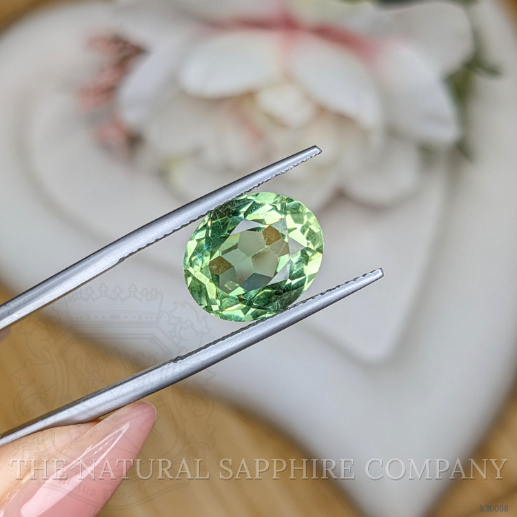 6.01 Ct. Green Prasiolite from Brazil