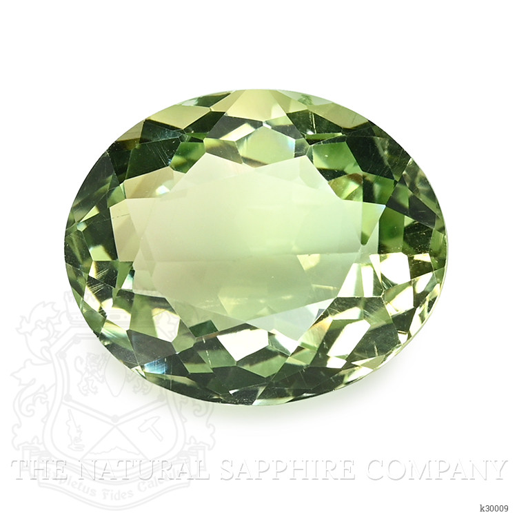 6.09 Ct. Yellowish Green Prasiolite from Brazil