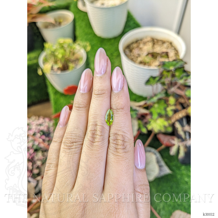 1.14 Ct. Yellowish Green Peridot from Ceylon (Sri Lanka)