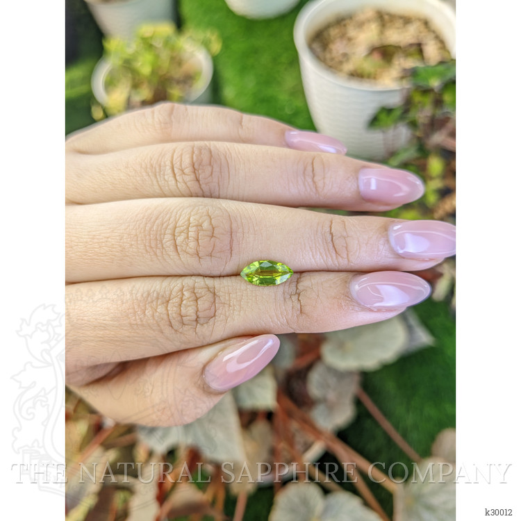 1.14 Ct. Yellowish Green Peridot from Ceylon (Sri Lanka)