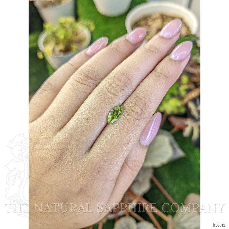 1.14 Ct. Yellowish Green Peridot from Ceylon (Sri Lanka)