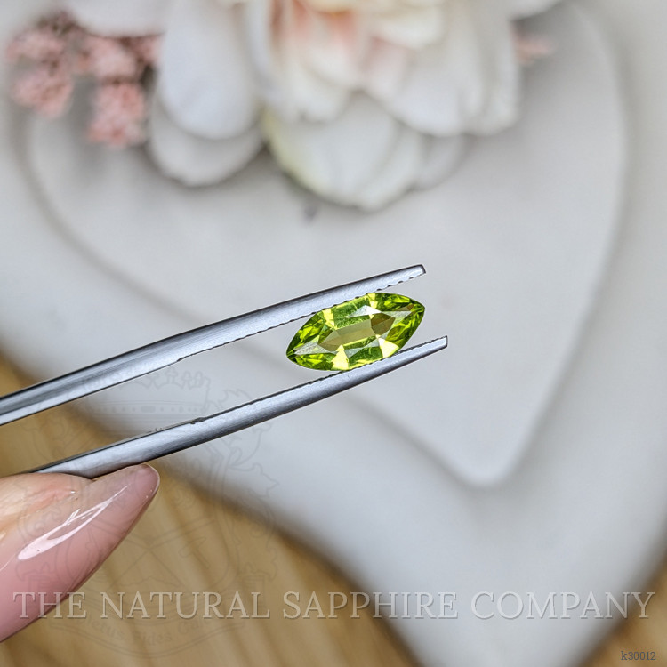 1.14 Ct. Yellowish Green Peridot from Ceylon (Sri Lanka)
