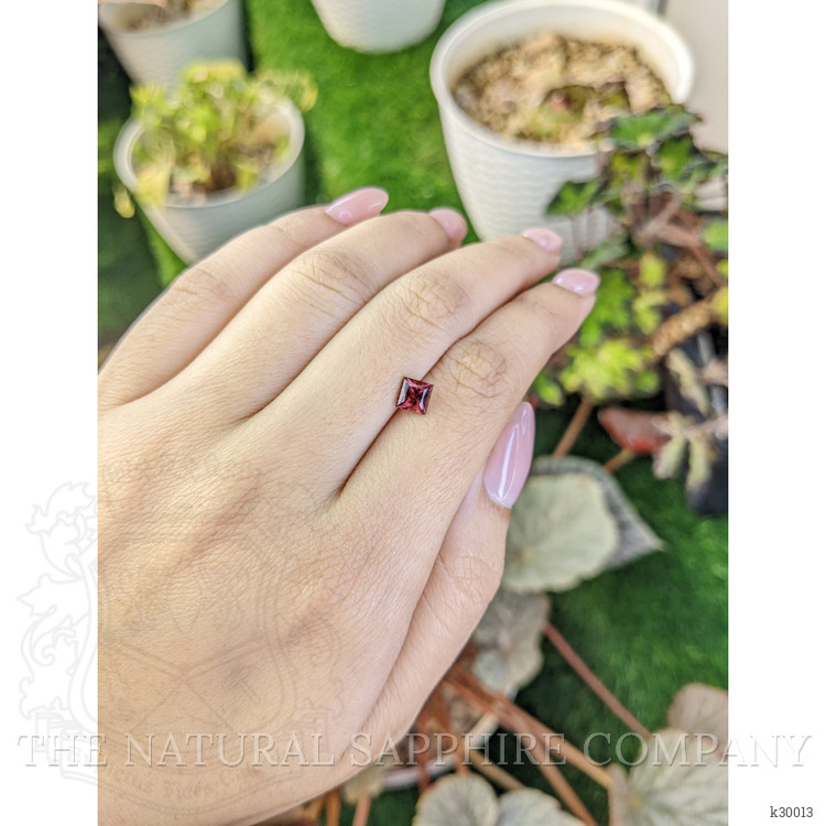 0.74 Ct. Reddish Pink Garnet from Ceylon (Sri Lanka)