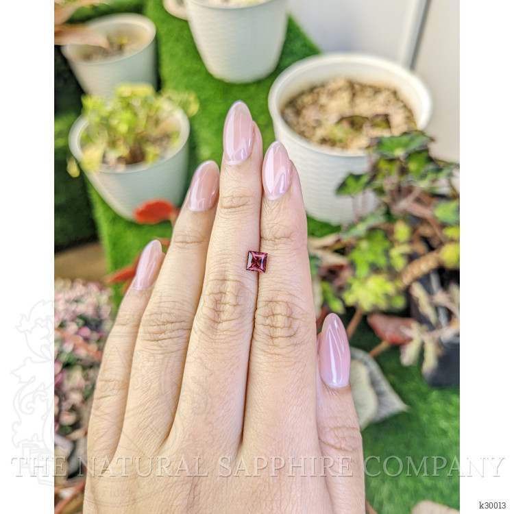 0.74 Ct. Reddish Pink Garnet from Ceylon (Sri Lanka)