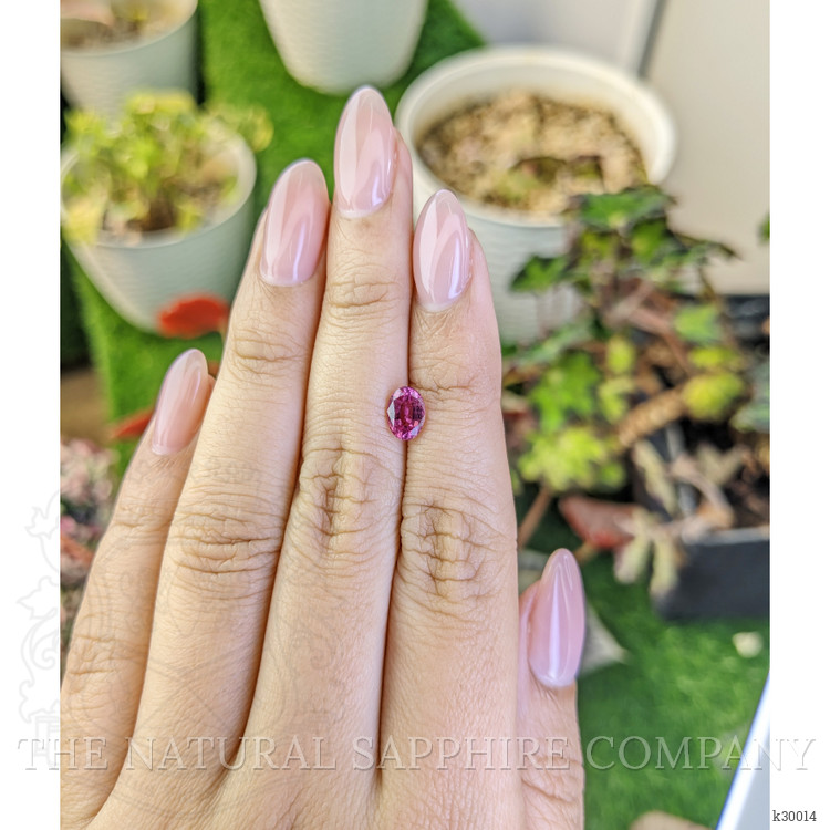 0.81 Ct. Pink Tourmaline from Ceylon (Sri Lanka)