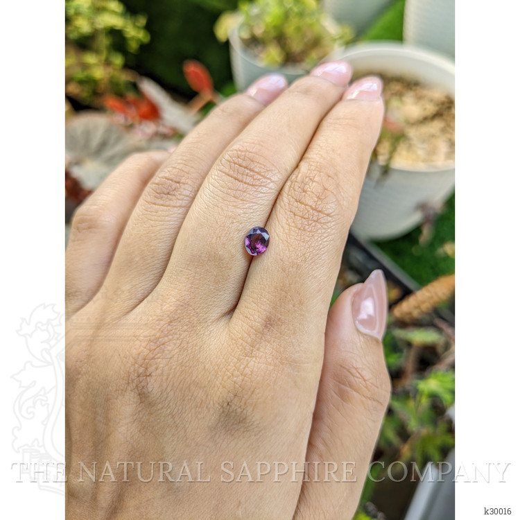 0.71 Ct. Pinkish Purple Spinel from Ceylon (Sri Lanka)