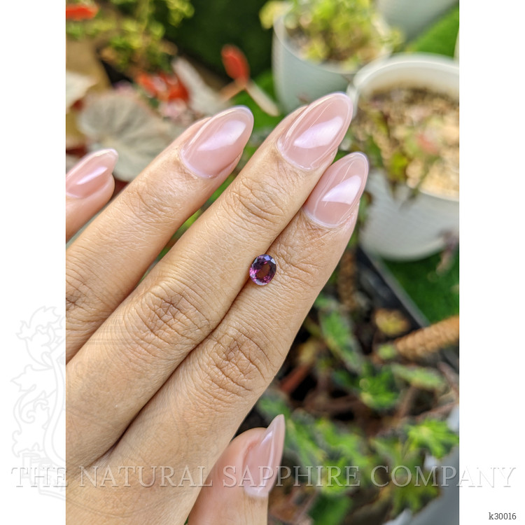 0.71 Ct. Pinkish Purple Spinel from Ceylon (Sri Lanka)
