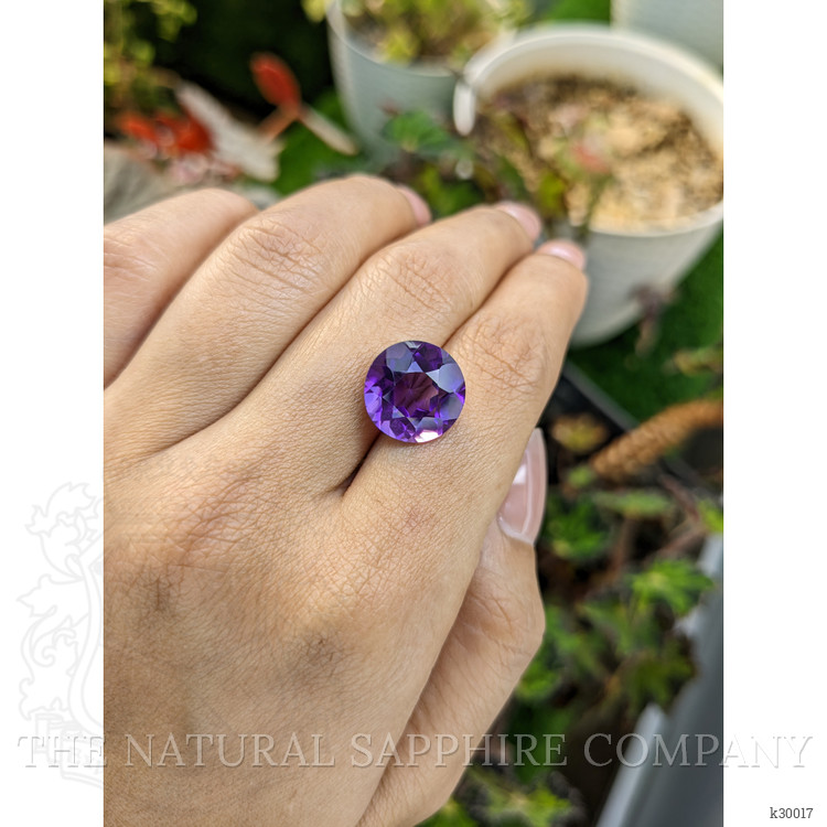 7.42 Ct. Purple Amethyst from Ceylon (Sri Lanka)
