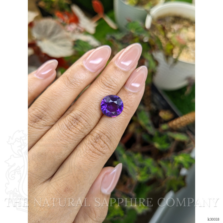 5.37 Ct. Purple Amethyst from Ceylon (Sri Lanka)