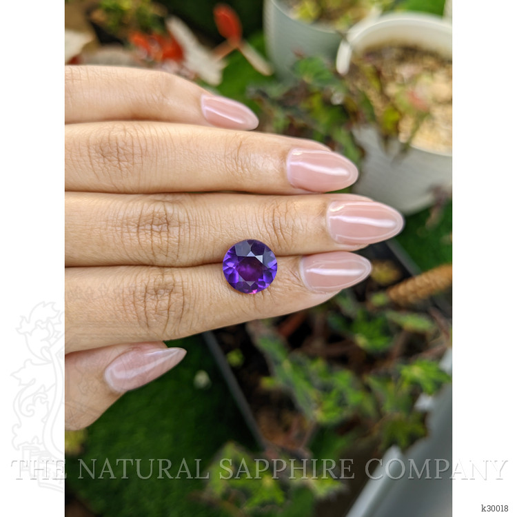 5.37 Ct. Purple Amethyst from Ceylon (Sri Lanka)
