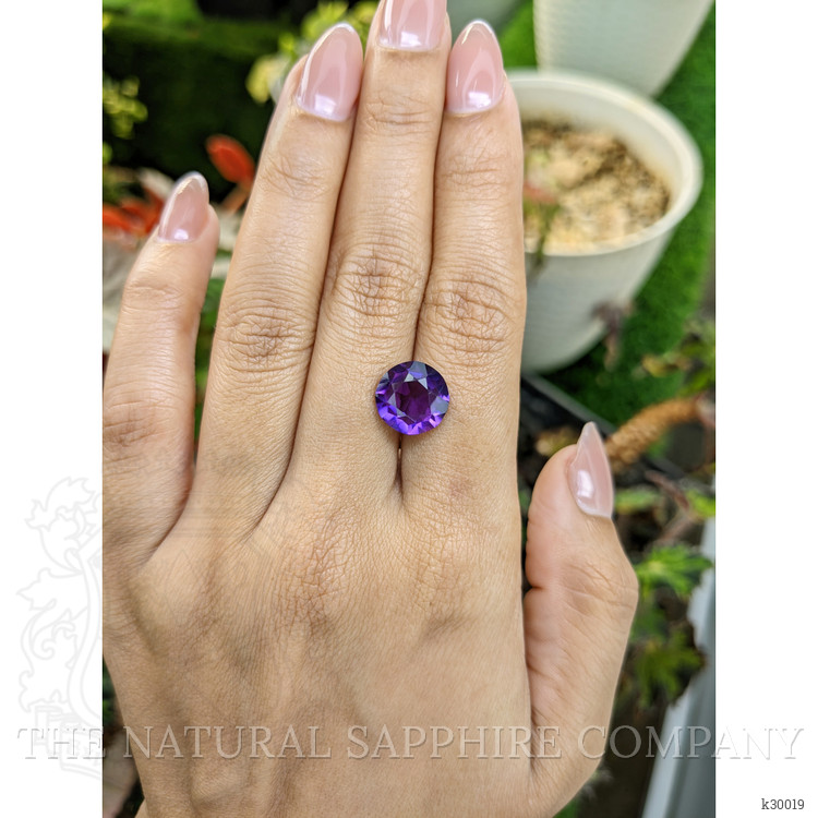 4.51 Ct. Purple Amethyst from Ceylon (Sri Lanka)