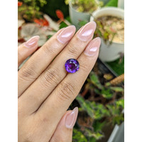 4.51 Ct. Purple Amethyst from Ceylon (Sri Lanka) Life Style