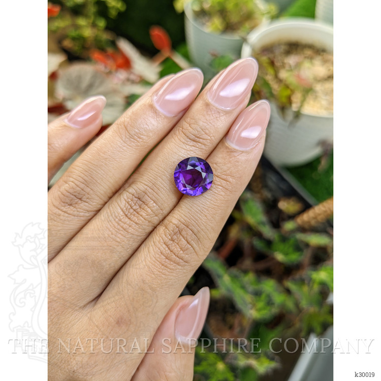 4.51 Ct. Purple Amethyst from Ceylon (Sri Lanka)