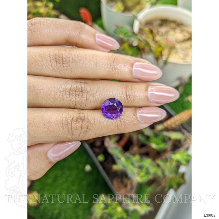 4.51 Ct. Purple Amethyst from Ceylon (Sri Lanka)
