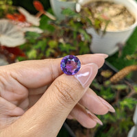6.05 Ct. Purple Amethyst from Ceylon (Sri Lanka) Life Style