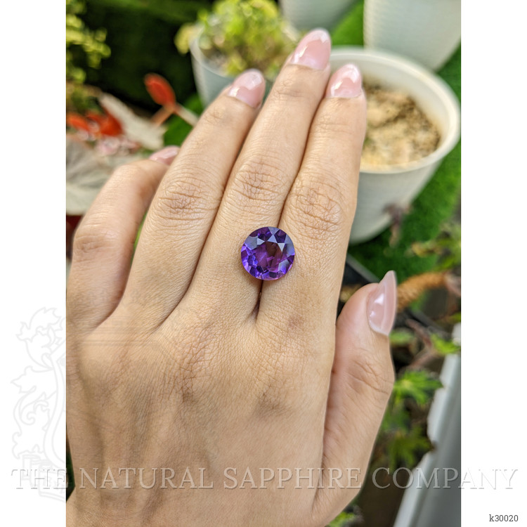 6.05 Ct. Purple Amethyst from Ceylon (Sri Lanka)