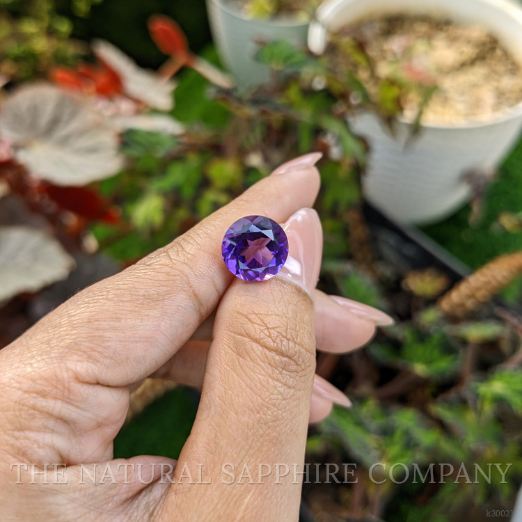 5.26 Ct. Purple Amethyst from Ceylon (Sri Lanka)