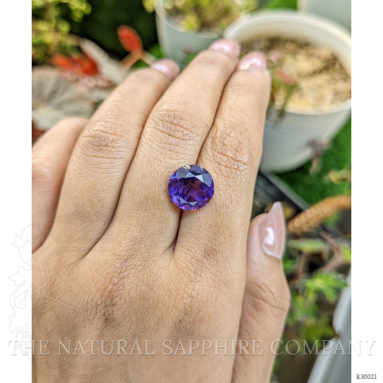 5.26 Ct. Purple Amethyst from Ceylon (Sri Lanka)