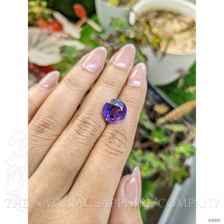 5.26 Ct. Purple Amethyst from Ceylon (Sri Lanka)