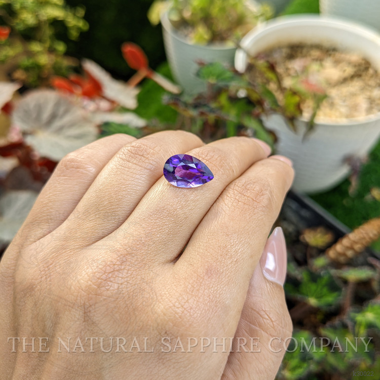 4.43 Ct. Purple Amethyst from Ceylon (Sri Lanka)