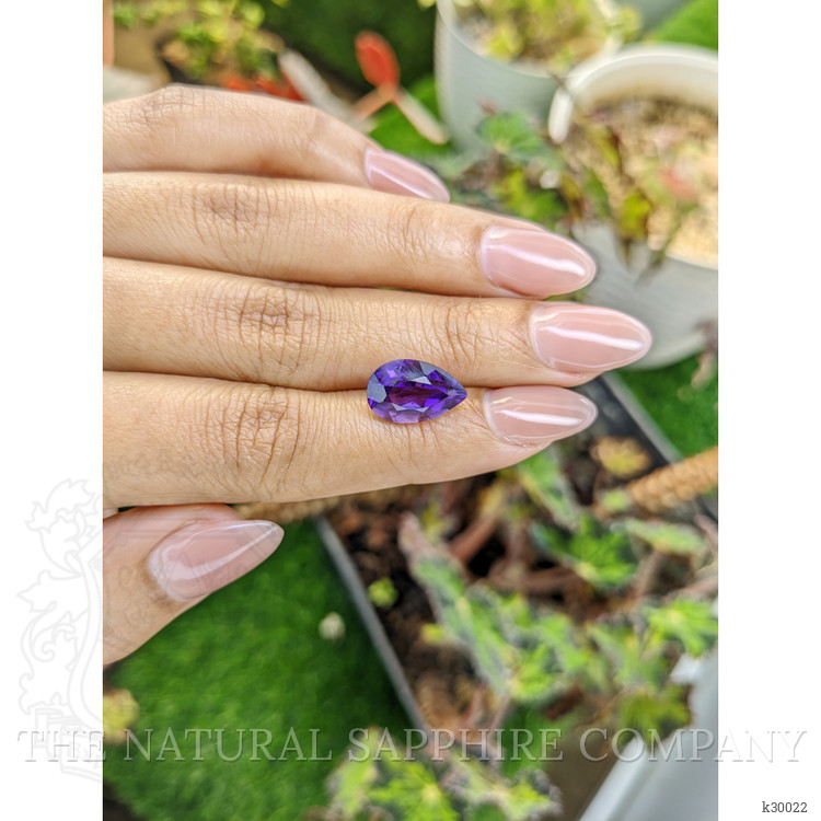 4.43 Ct. Purple Amethyst from Ceylon (Sri Lanka)