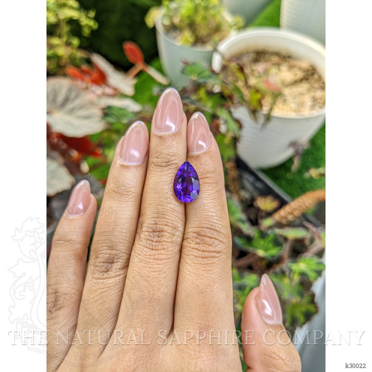 4.43 Ct. Purple Amethyst from Ceylon (Sri Lanka)