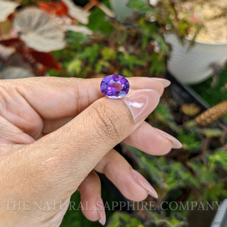 4.32 Ct. Purple Amethyst from Ceylon (Sri Lanka)